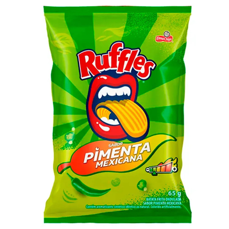 Batata Ruffles 65g Pimenta Mexicana