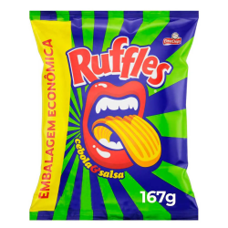 Batata Ruffles 167gr Cebola e Salsa