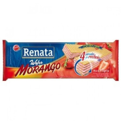 Biscoito Wafer Renata 115gr Morango