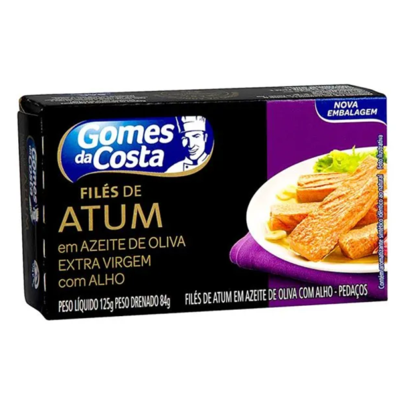Filé De Atum Gomes Da Costa 125 Gr Azeit