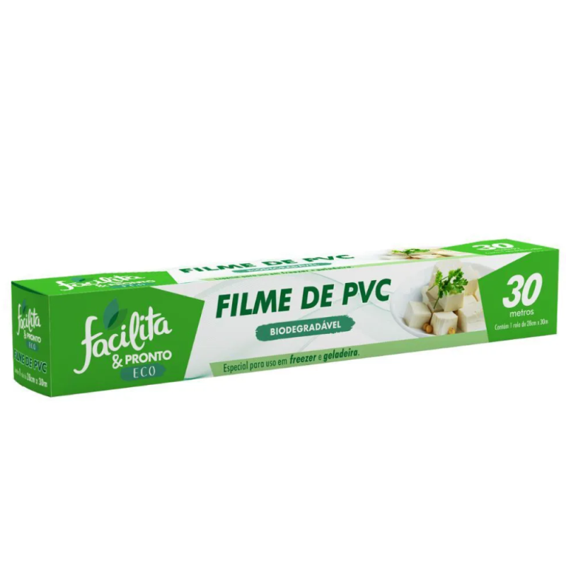 Filme PVC Facilita Eco 28CM X 30MTS