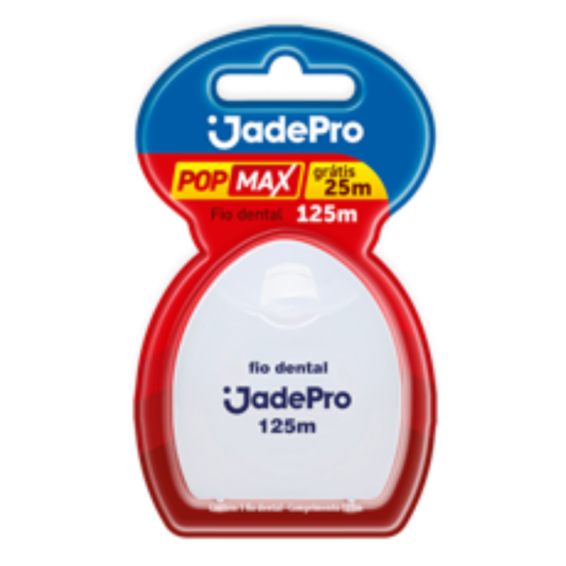 Fio Dental Jade Frog Popmax 100Mts + 25M