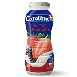 Bebida Lac Carolina 150g Frutas Vermelha