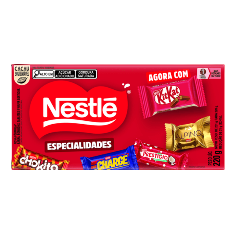 Bombom Especialidades Nestlé Caixa 220g