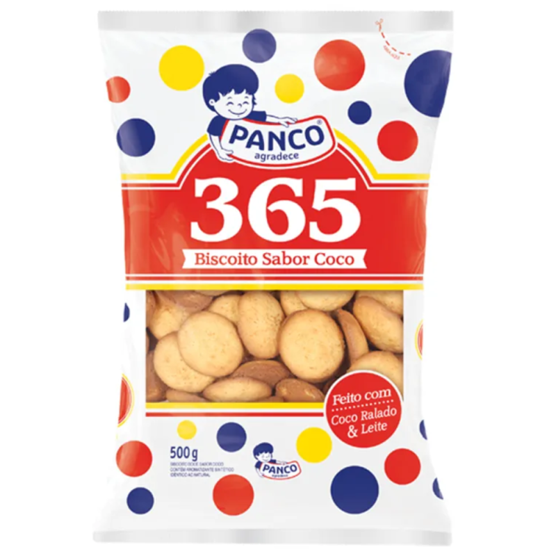 Biscoito Cookies Panco 365 500gr