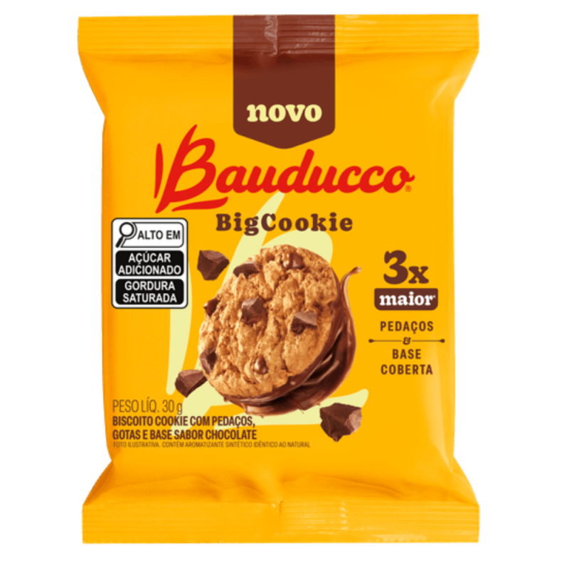 Big Cookies Bauducco 30g Original