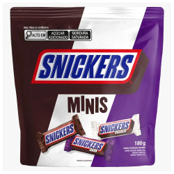 Chocolate Snickers Mini Variedades 180gr