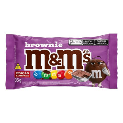 Confeito M&Ms 35gr Brownie