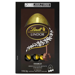 Ovo Chocolate Lindt Lindor 132,5gr Meio 