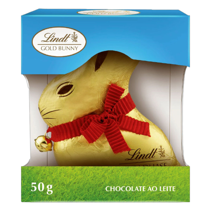 Chocolate Lindt Gold Bunny 50gr Ao Leite