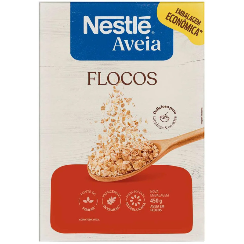Aveia Nestlé 450g Flocos