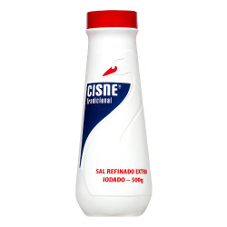 Sal Refinado Cisne Saleiro 500gr