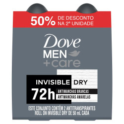 Kit Desodorante Dove Rollon 50ml C/2un M