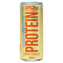 Água Mamba Protein Lata 350ml Maracuja/M