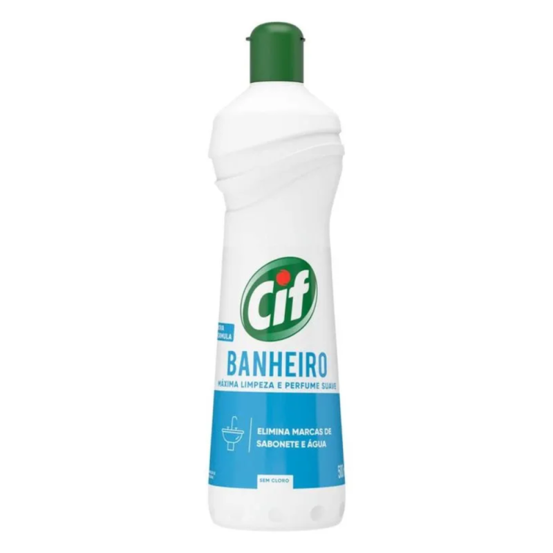Limpador Cif Banheiro Sque 500ML S/cloro