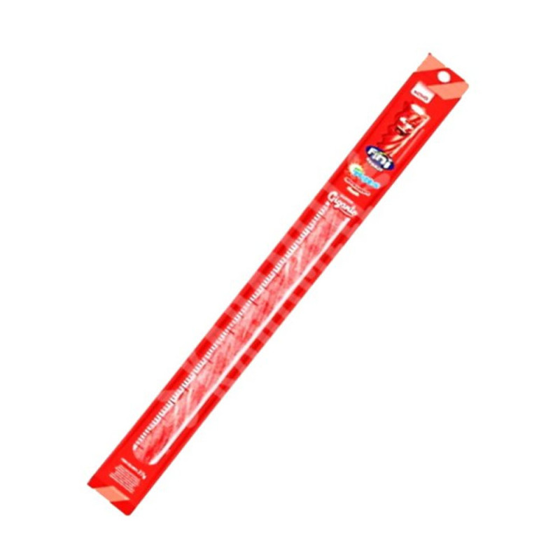 Gelatina Fini Tubes Gigante 27gr Morango