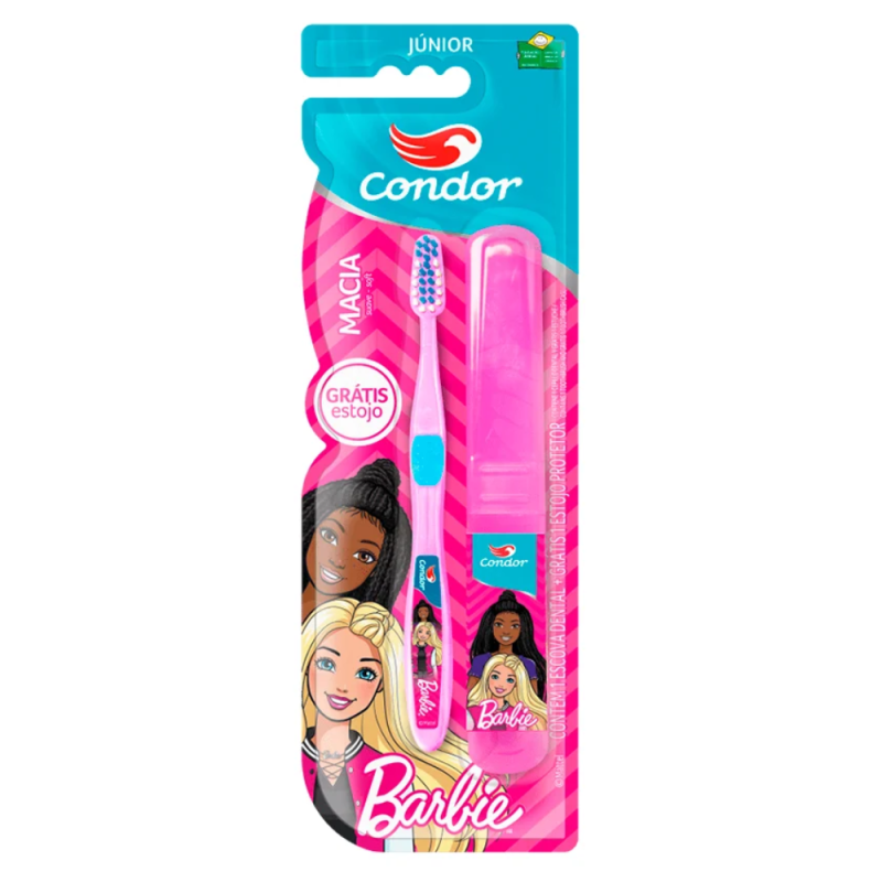 Escova de Dentes infantil Condor Barbie