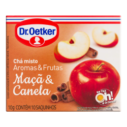 Chá Dr Oetker 10Gr Maça E Canela