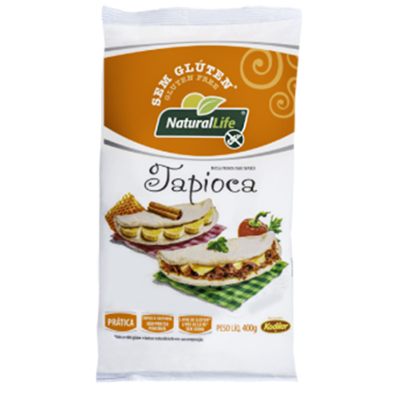 Tapioca Natural Life Sem Glúten 400gr