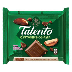 Chocolate Talento 85gr Castanha Pará