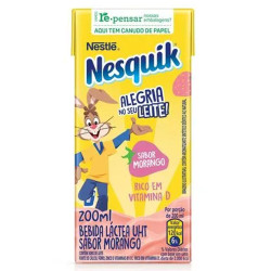 Bebida Láctea Nesquik TP 180ml Morango