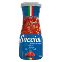 Molho Sacciali Vd 520gr Passata Rústica
