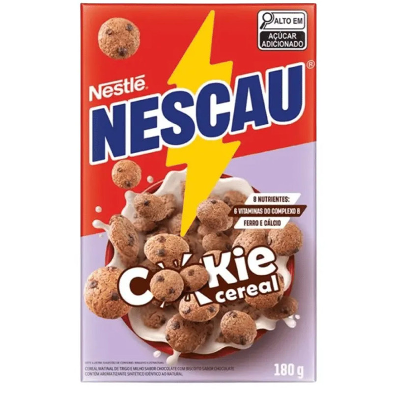 Cereal Nestlé Nescau 180gr Cookies