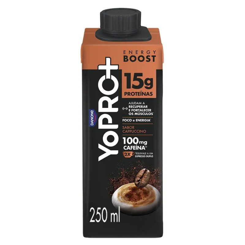 Bebida Yopro Energy 15g Protein 250ml Ca
