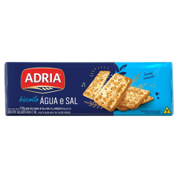 Biscoito Adria 170g Água e Sal
