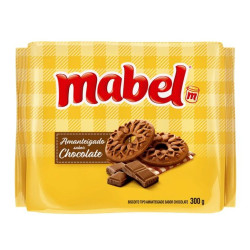 Biscoito Amanteigado Mabel 300g Chocolat