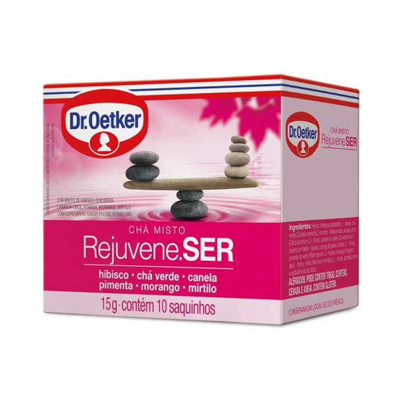 Chá de Hibisco, Chá verde, Canela, Pimen