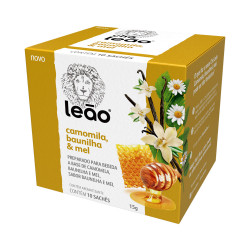 Chá Leão 15Gr Camomila,Baunilha,Mel