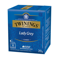 Chá Twinings Preto 20Gr Lady Grey