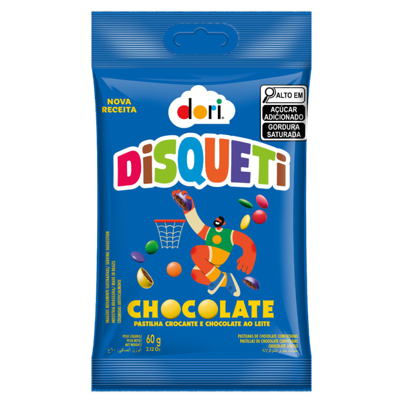 Chocolate Disqueti Dori 60Gr