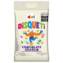 Chocolate Disqueti Dori 60Gr Branco