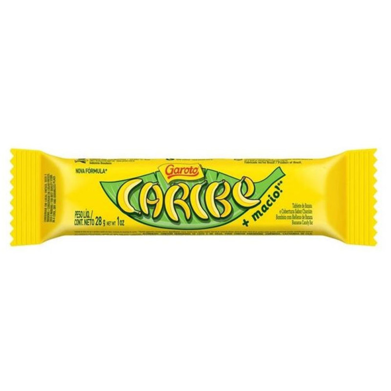 Chocolate Garoto Caribe 28gr Banana