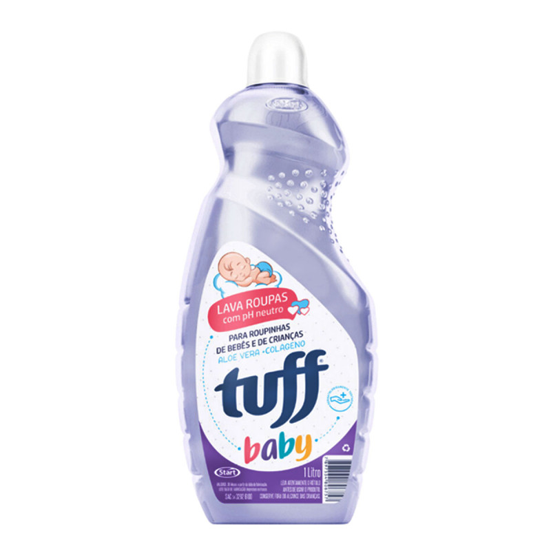 Lava Roupas Liquido Tuff Start 1lt Baby