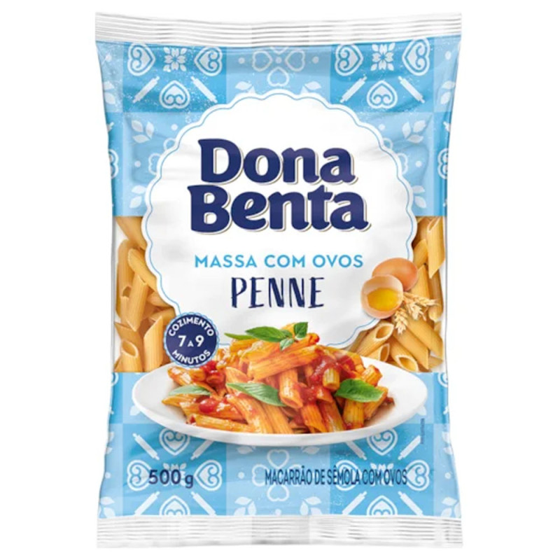 Macarrão Com Ovos Dona Benta 500gr Penne
