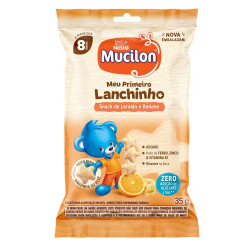Snack Mucilon Nestle 35gr Laranja/Banana