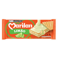Biscoito Wafer Marilan 70gr Limão
