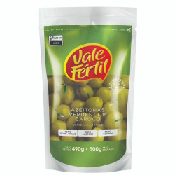 Azeitona Vale Fertil Verde com Caroço Sa