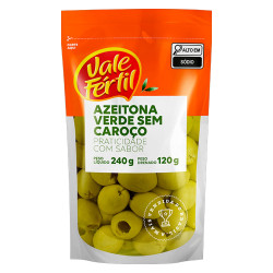 Azeitona Vale Fertil Verde Sem Caroço Sa
