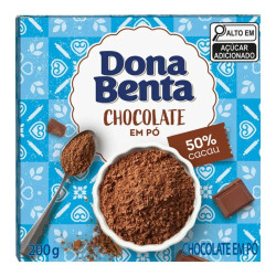 Cacau Pó 50% Dona Benta 200gr