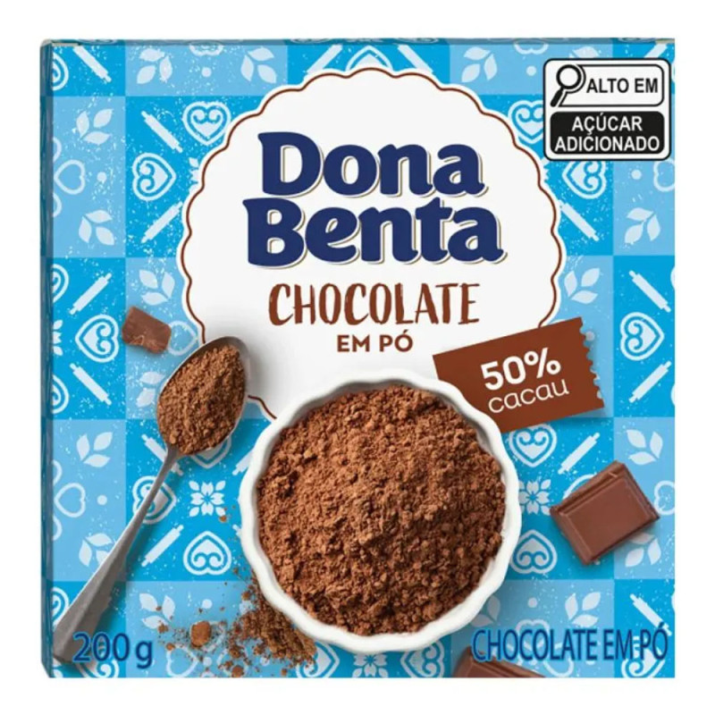 Cacau Pó 50% Dona Benta 200gr