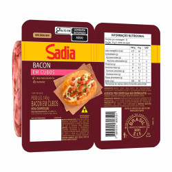 Bacon Sadia Cubos 140g