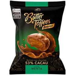 Bala Butter Toffees 53% Cacau Menta 90g