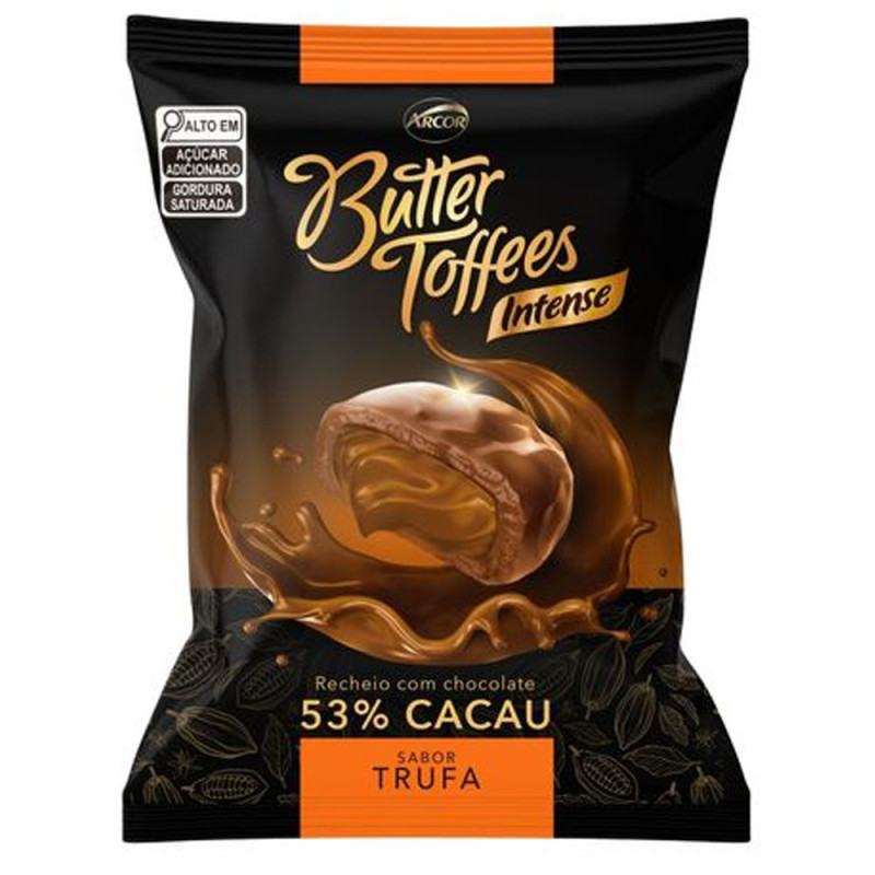 Bala Butter Toffees 53% Cacau Trufa 90g