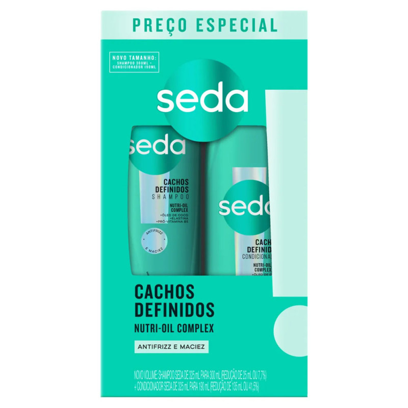 Kit Shampoo Seda 300Ml+ Condicionador 19