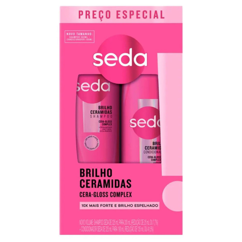 Kit Shampoo Seda 300ML + Condicionador 1