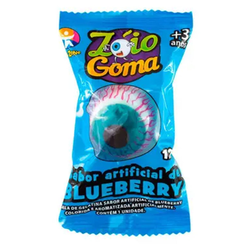 Bala De Gelatina Zoio Goma Kids 12g